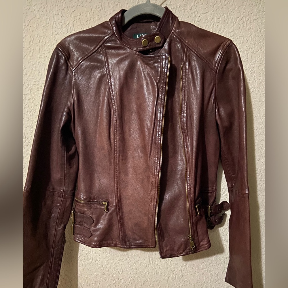 Ralph Lauren leather jacket
